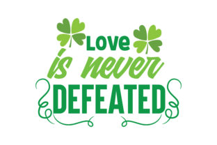 Reviewing Love is Never Defeated Quote for Embroidery